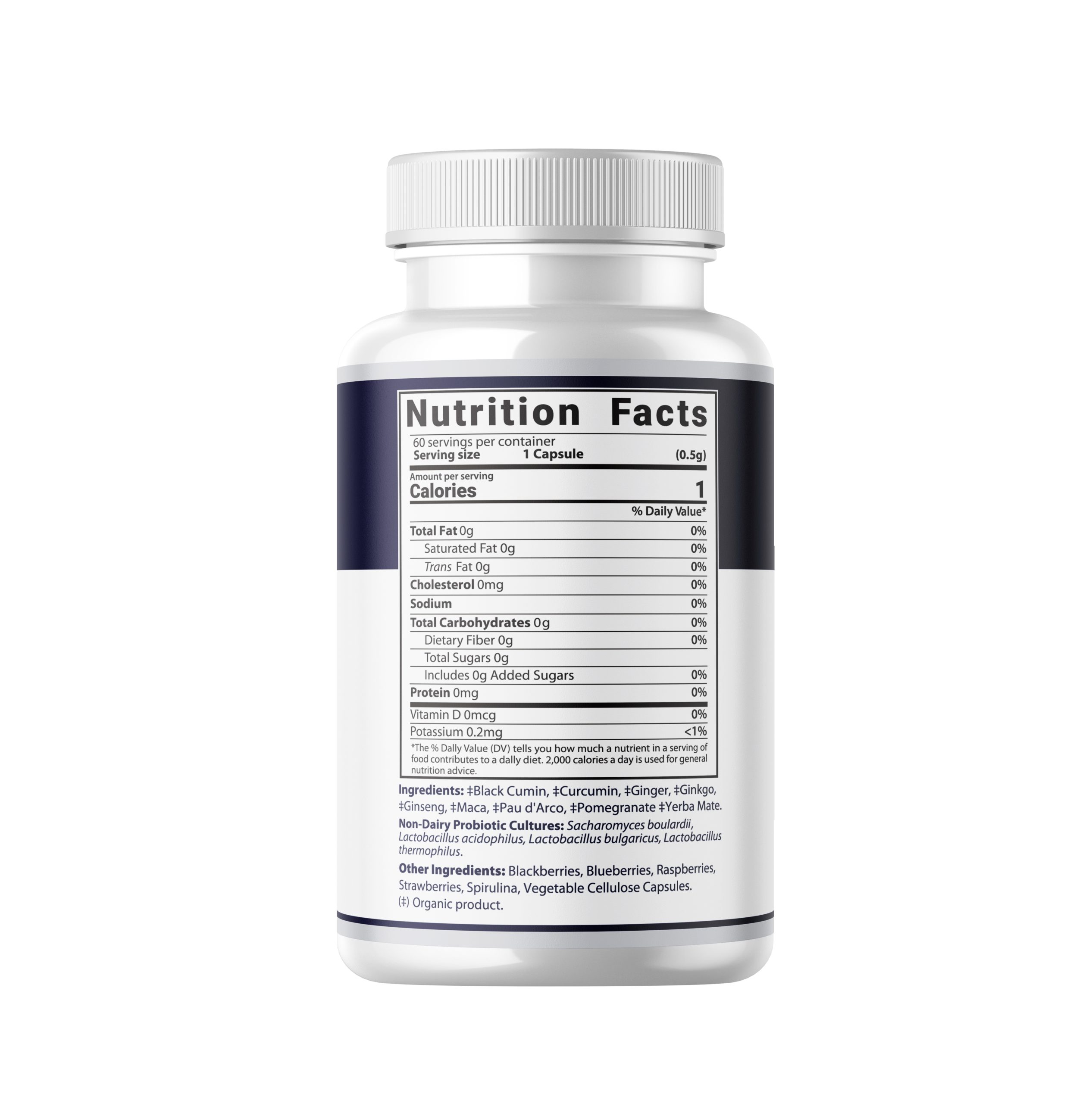 MindVital Pro Blue Gut-To-Brain Superfood.Plant-Based ‘Body And Brain Energy Booster, Supports Mental Focus & Clarity, Supports Gut Health & Function, Promotes Positive Mood - Image 4